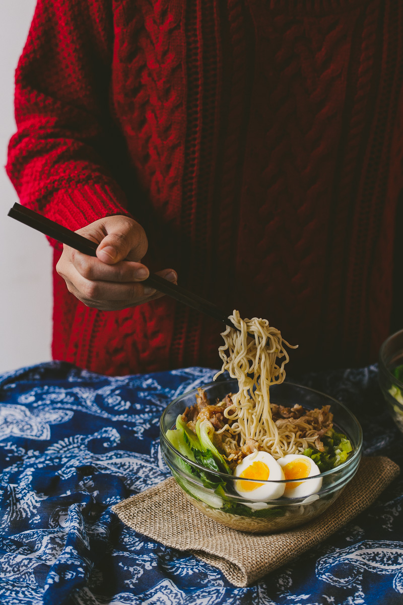 Garlic Turkey Miso Ramen -13