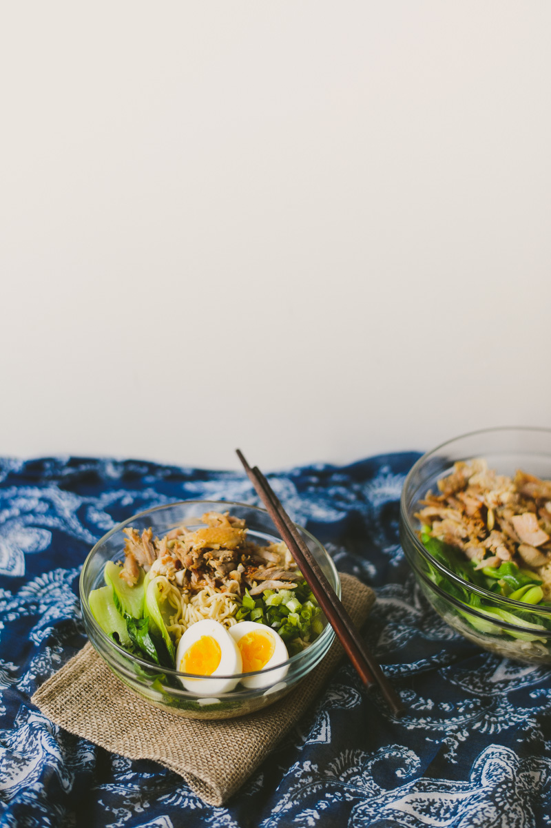 Garlic Turkey Miso Ramen -5