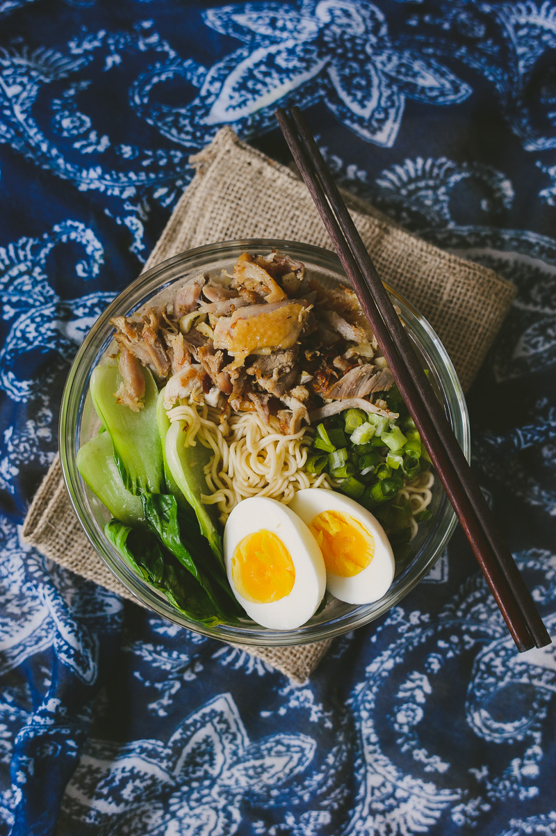 Garlic Turkey Miso Ramen -8