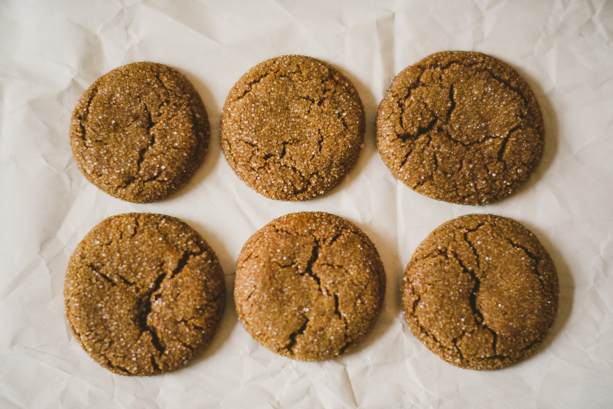 Ginger Molasses Cookie -3