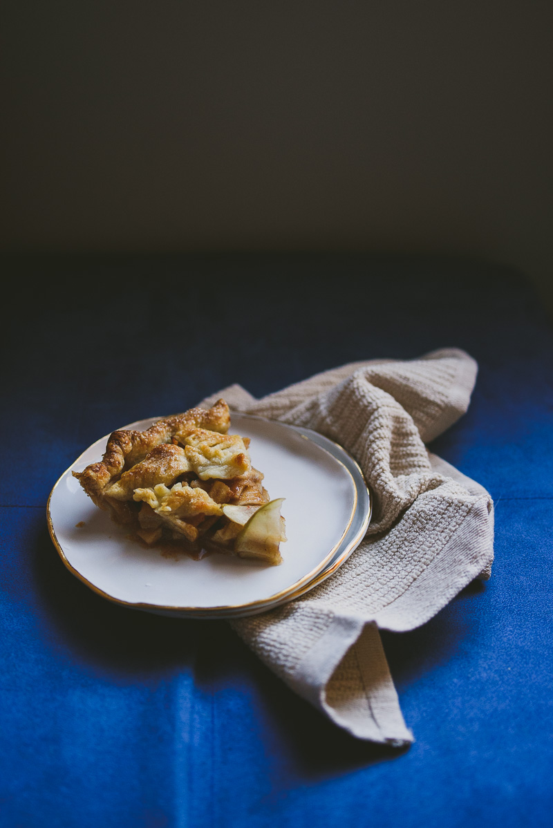 rose apple wreath pie-5