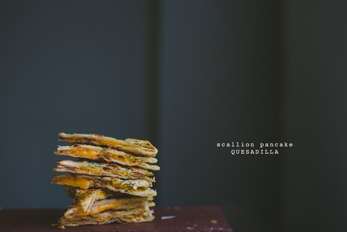 scallion-pancake-quesadilla | le jus d'orange-3 copy