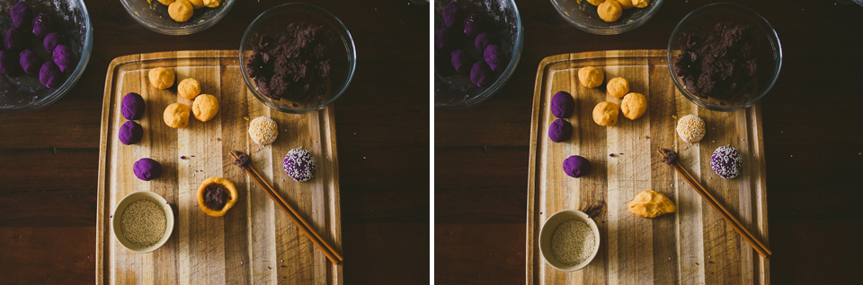 Sweet Potato Red Bean Cakes-5 copy