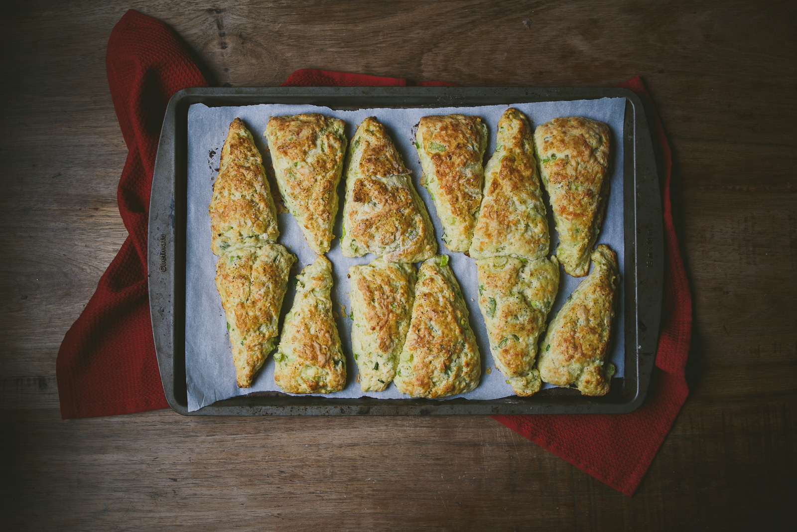 Gruyère Scallion Scones