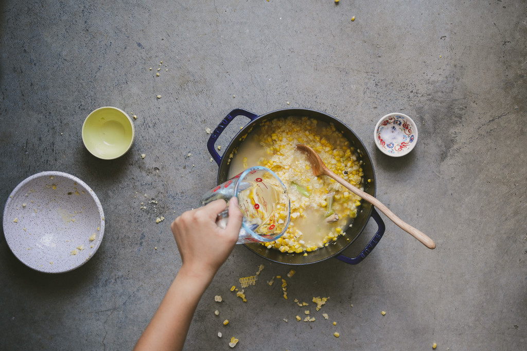 lemongrass corn soup | le jus d'orange