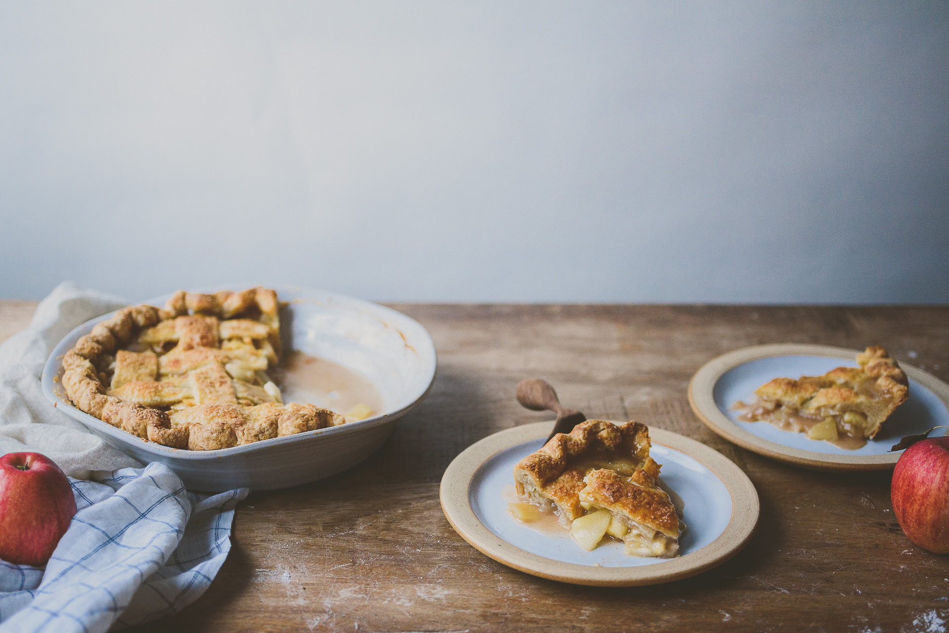 White Miso Apple Pie | bettysliu.com