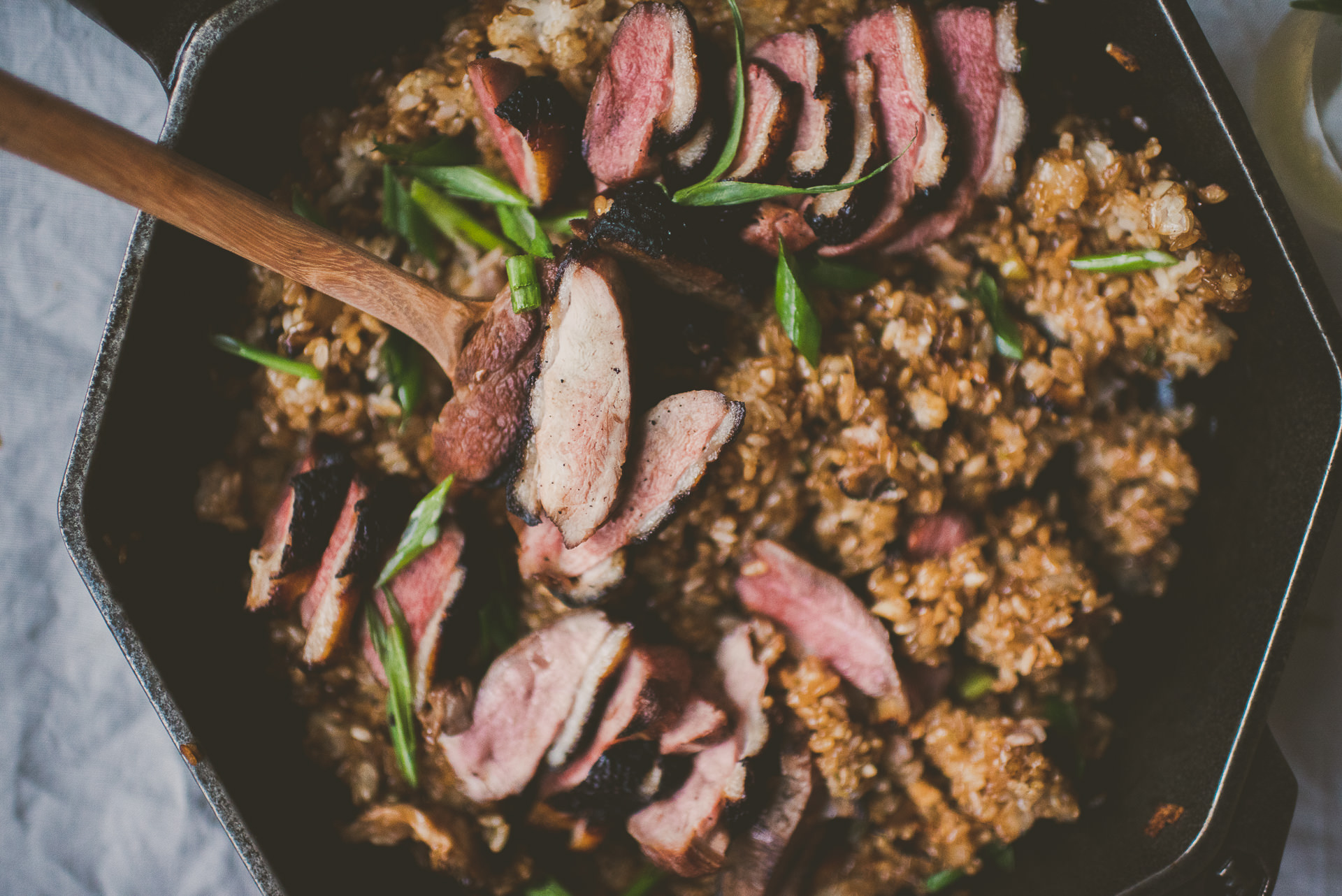 Thanksgiving For Two Shiitake Sticky Rice Stuffed Duck Breast | bettysliu.com