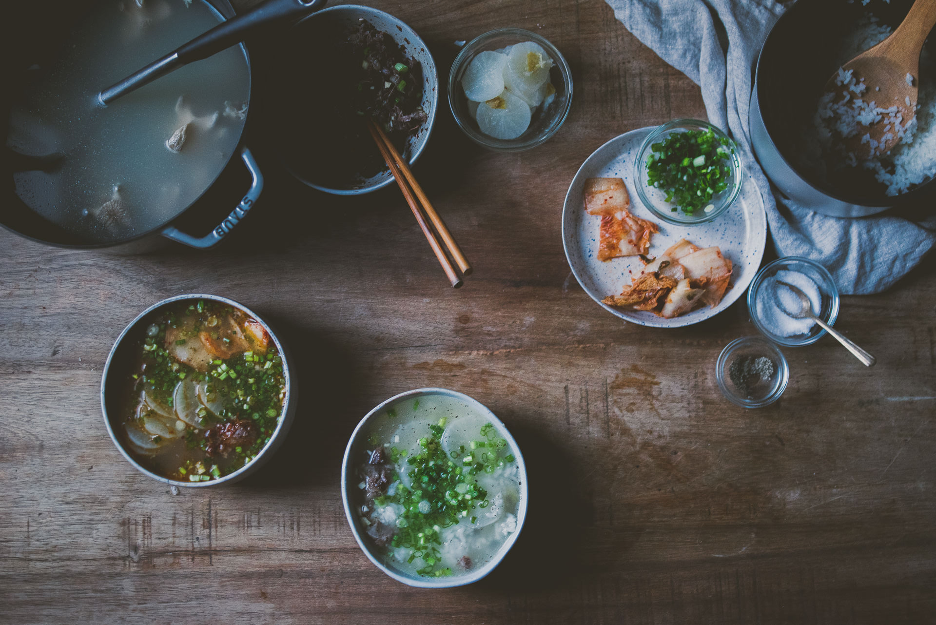 OXTAIL LEEK bone soup | bettysliu.com