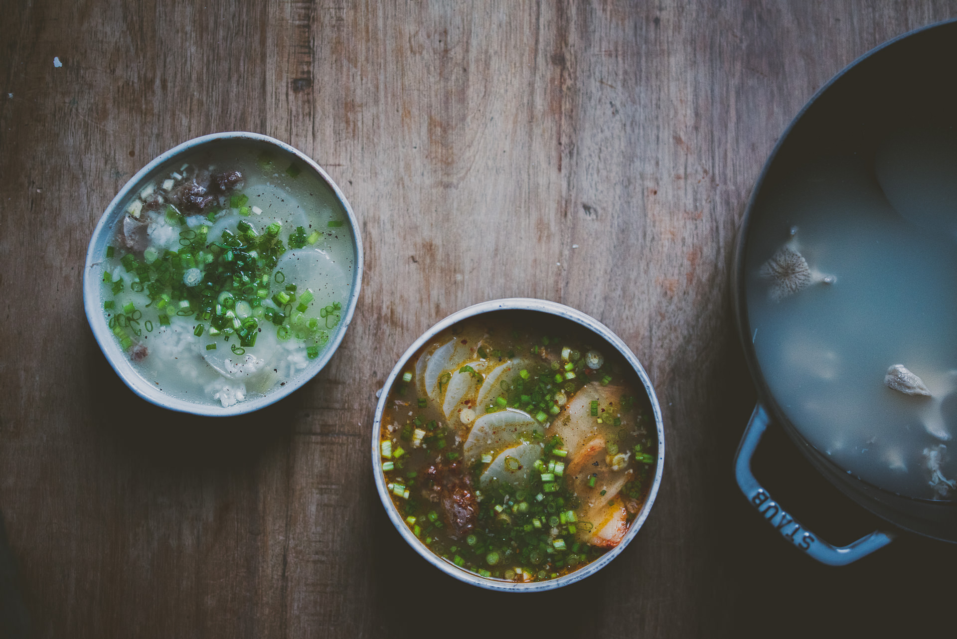 OXTAIL LEEK bone soup | bettysliu.com