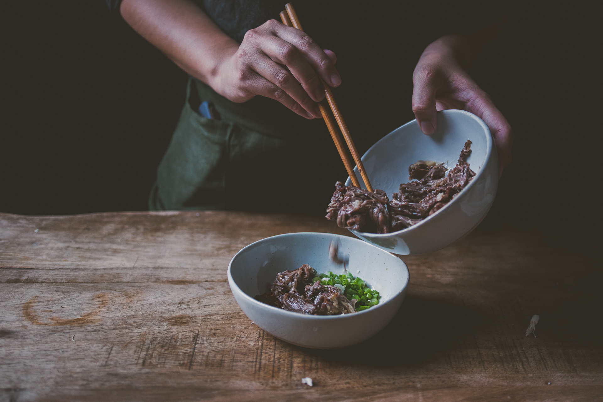 OXTAIL LEEK bone soup | bettysliu.com