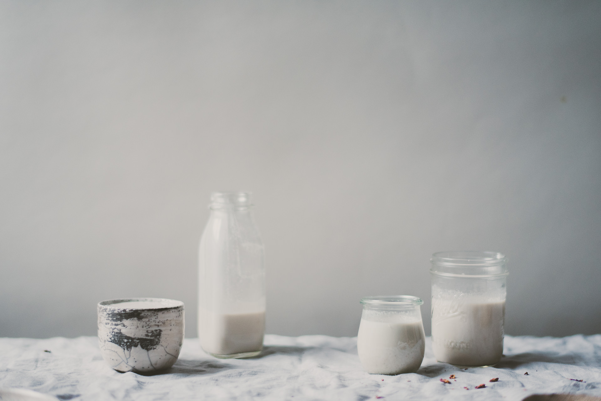 Sesame Rose Milk | bettysliu.com