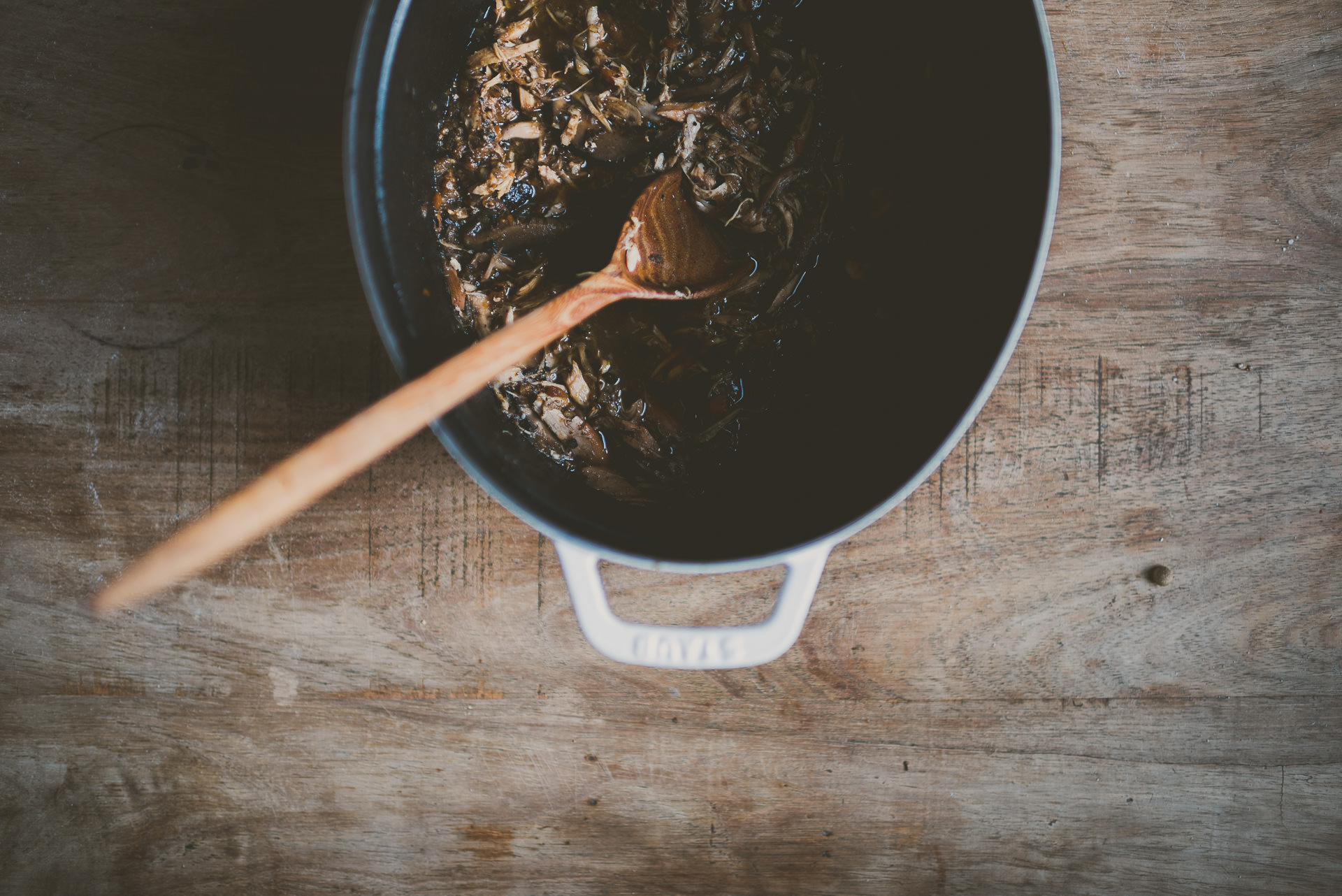 Rabbit + Mushroom Sugo | bettysliu.com