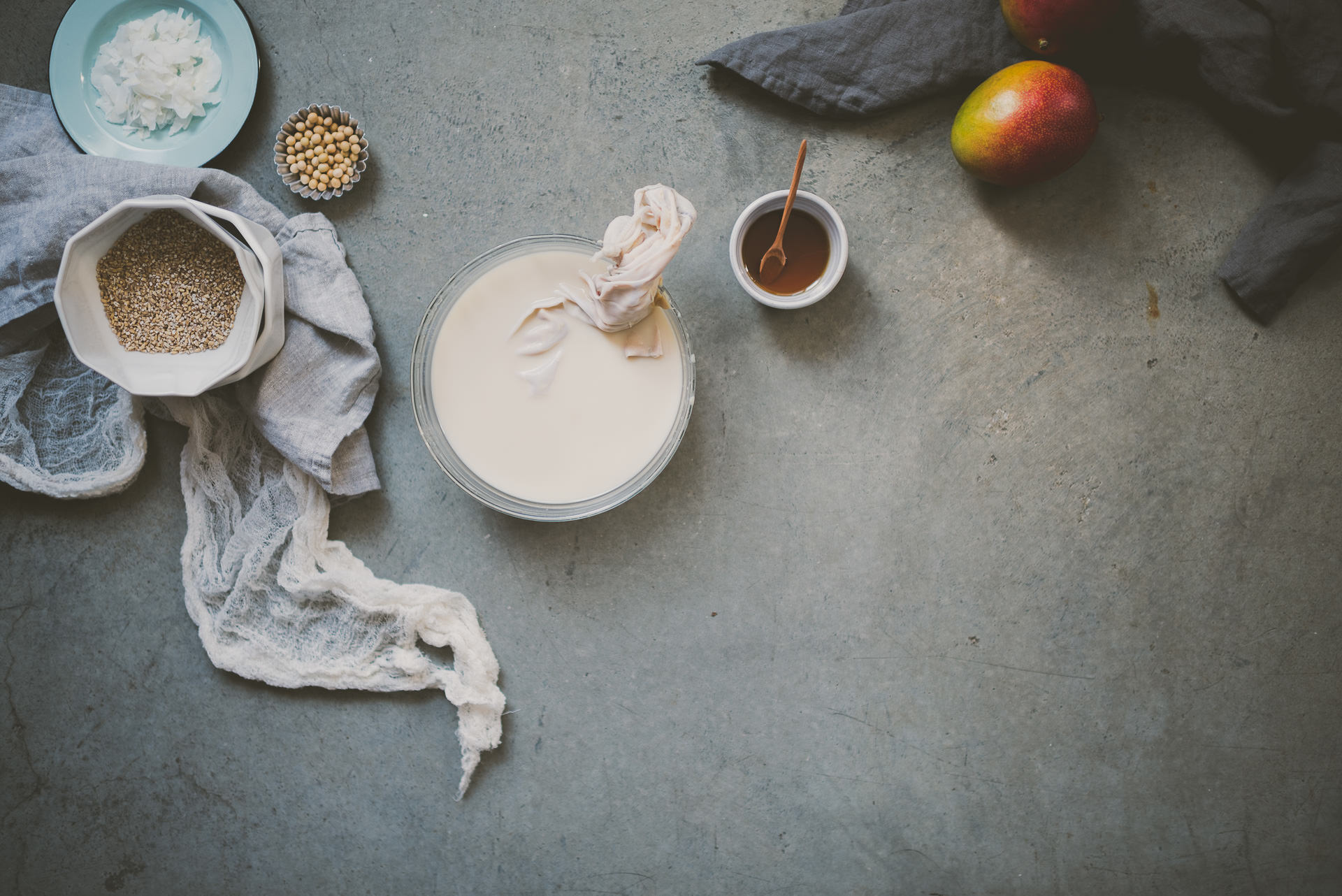 homemade soy milk porridge | bettysliu.com