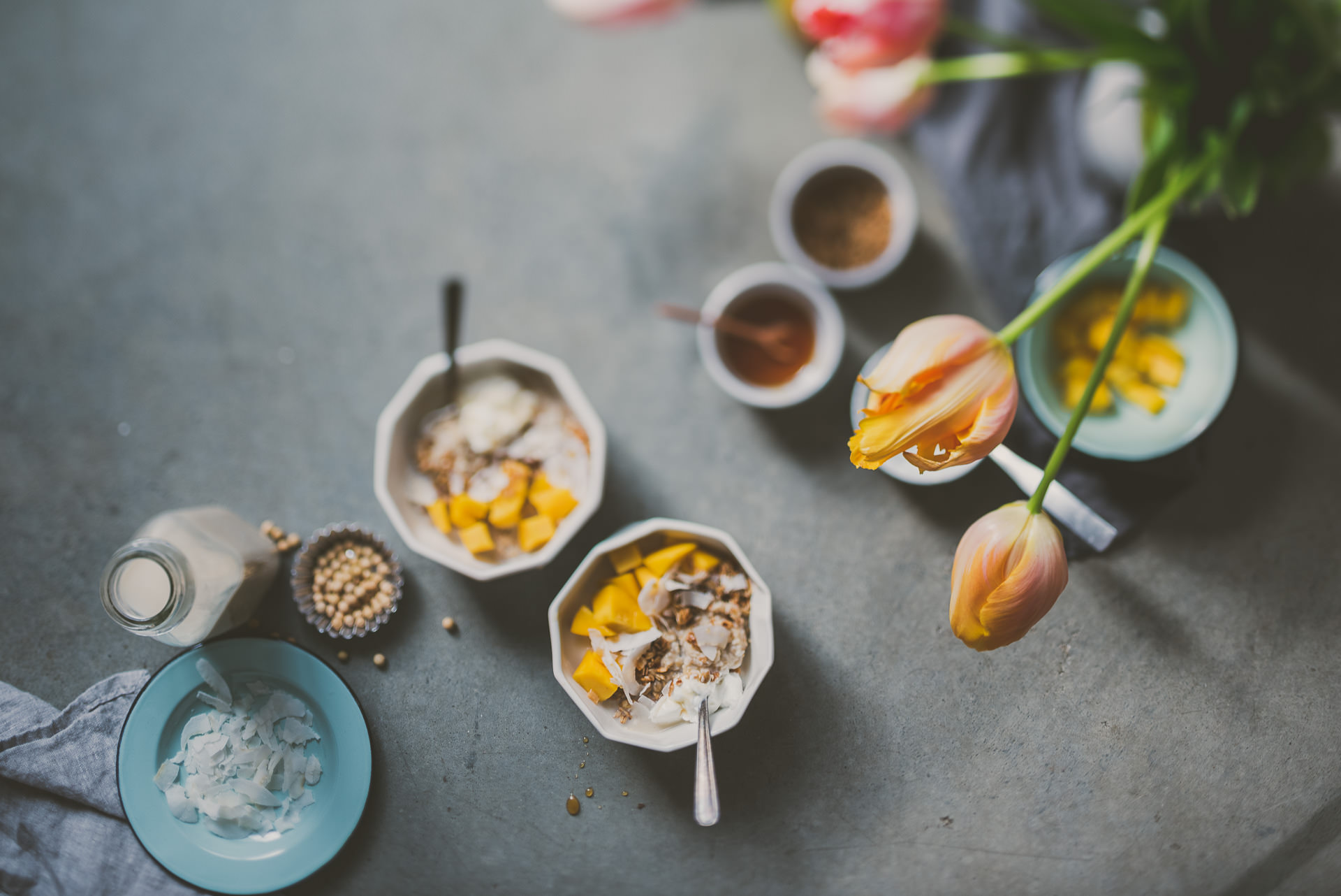 homemade soy milk porridge | bettysliu.com