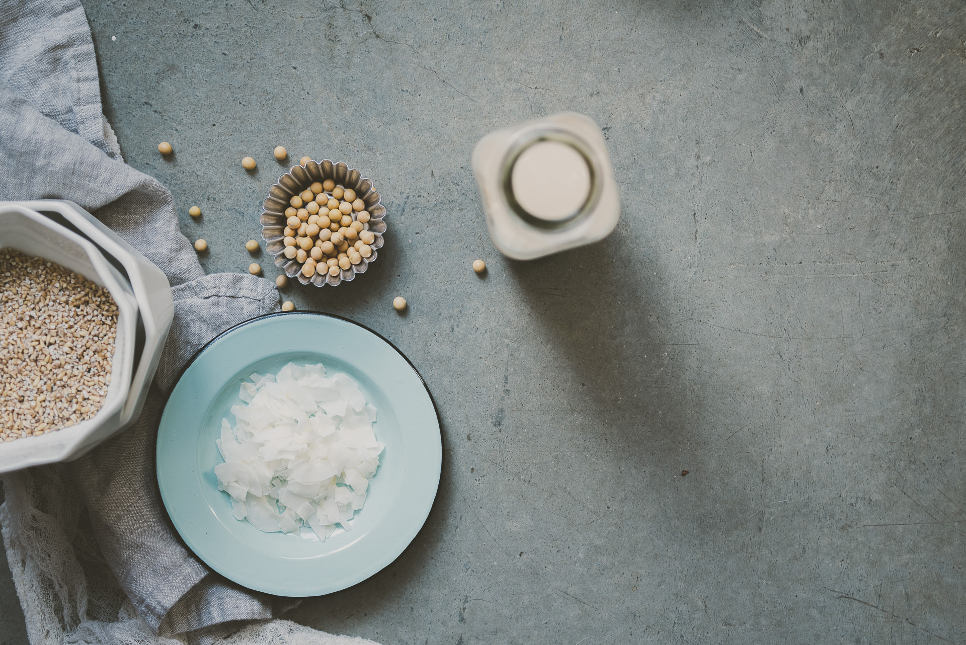 homemade soy milk porridge | bettysliu.com