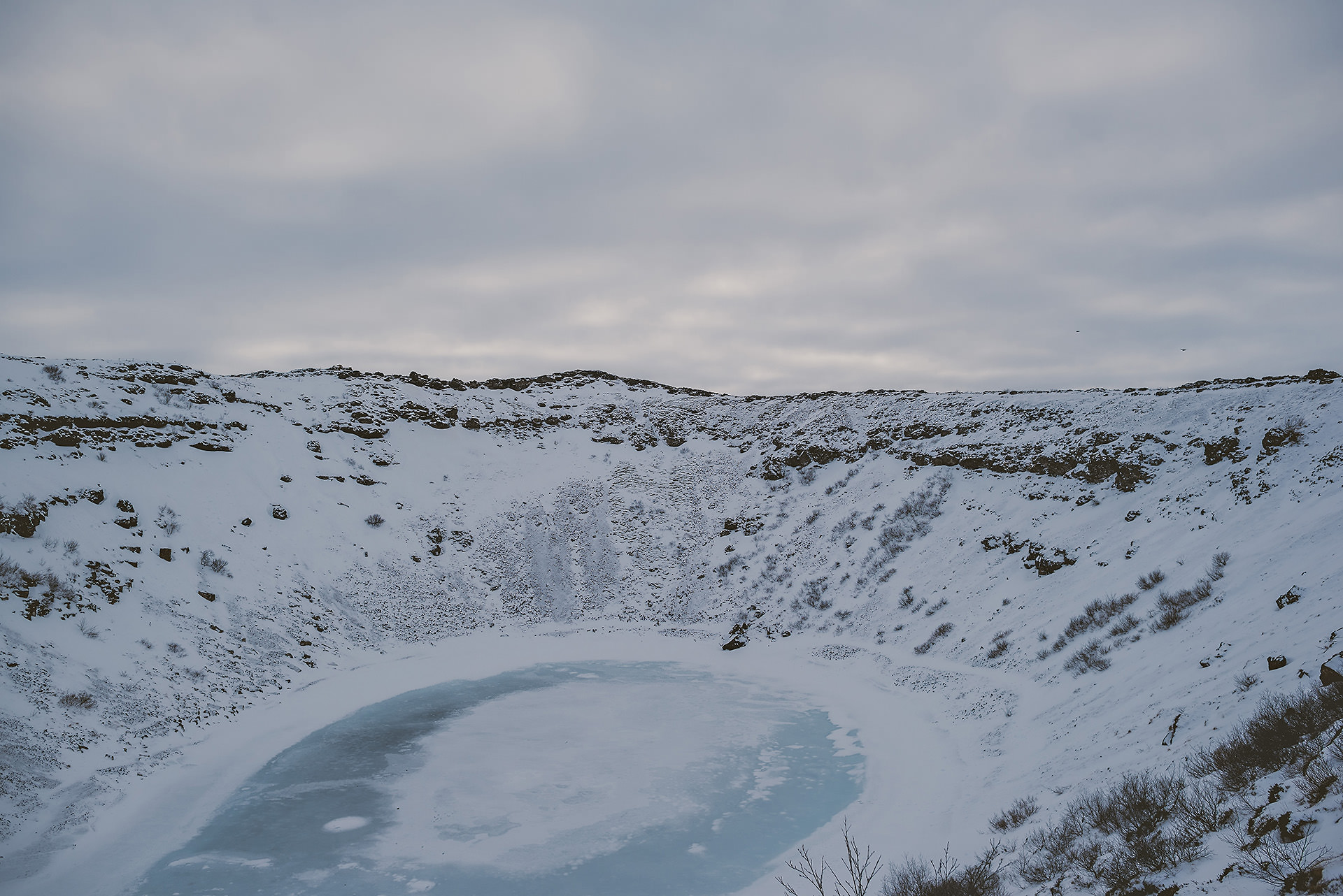 Iceland in Winter Kerid | bettysliu.com