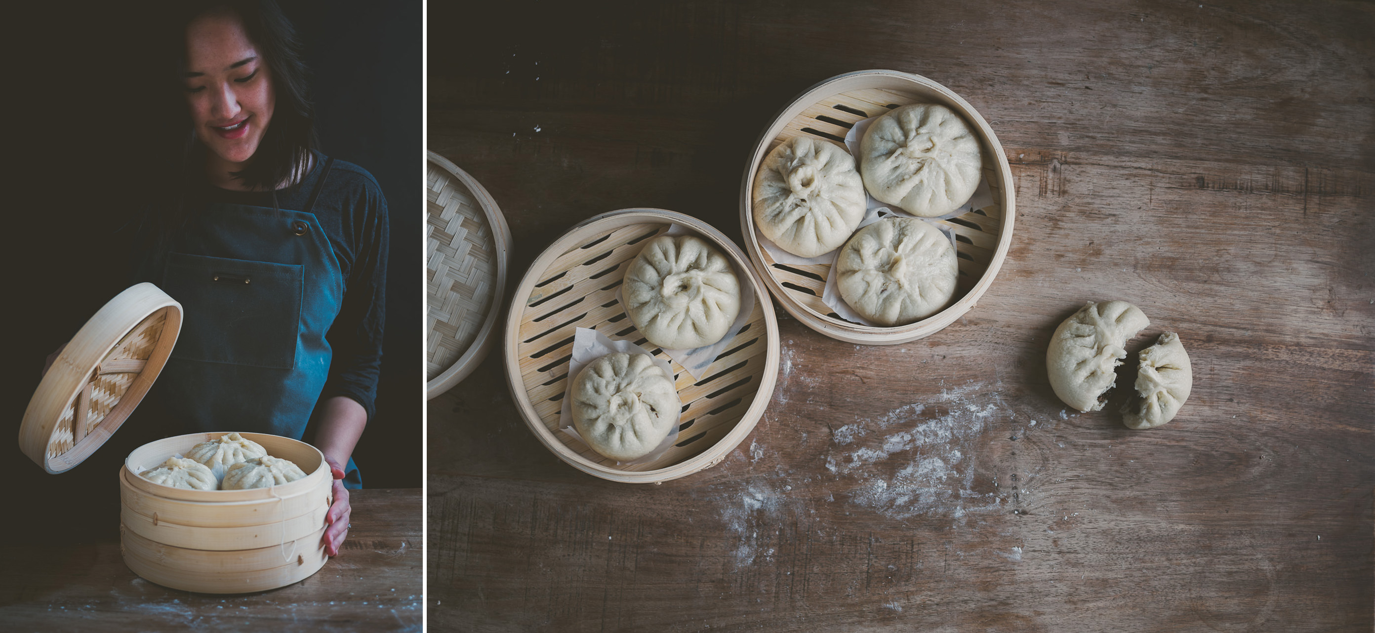 Braised oxtail baozi and stop motion tutorial | bettysliu.com