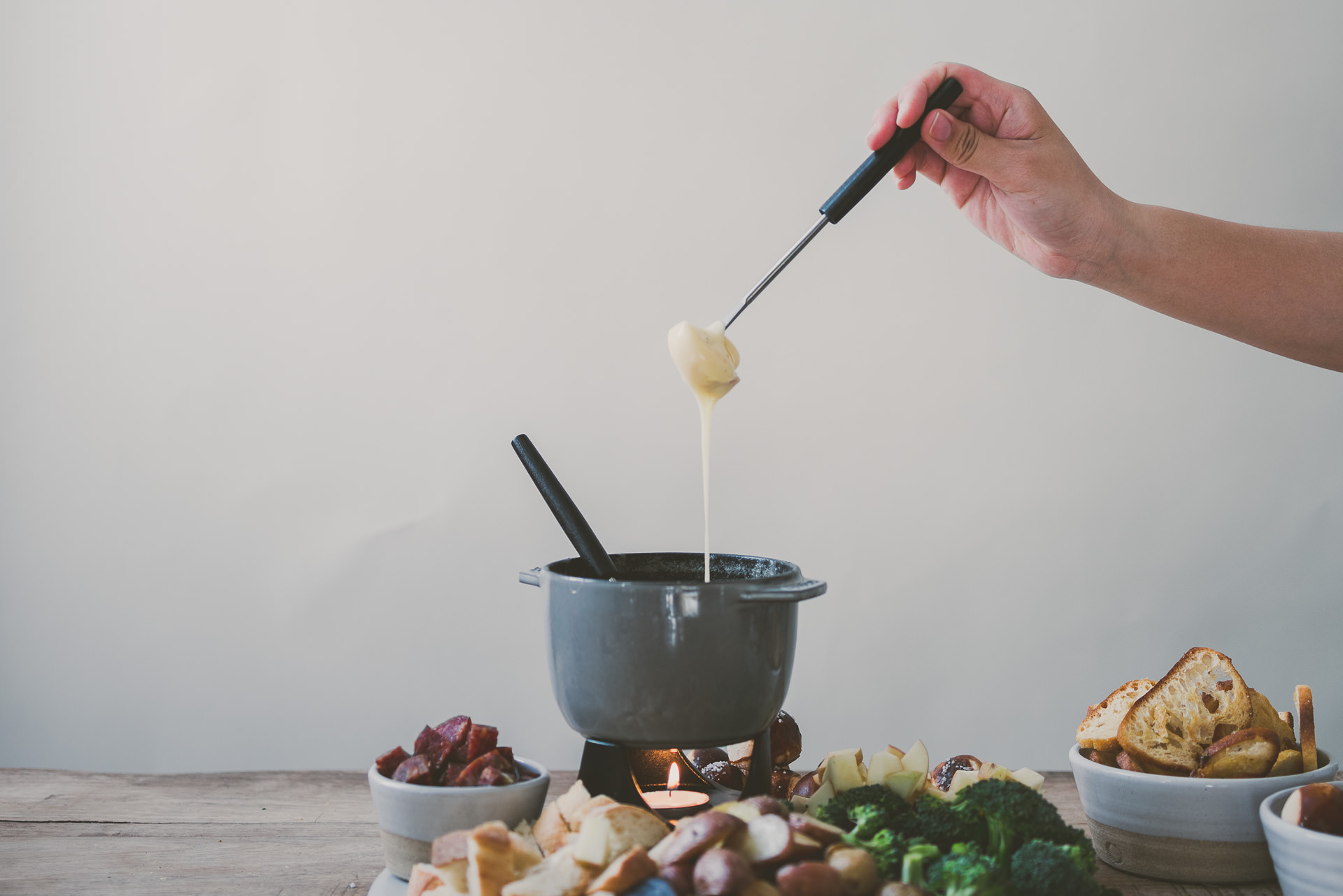 Twist on Classic Swiss Fondue | bettysliu.com