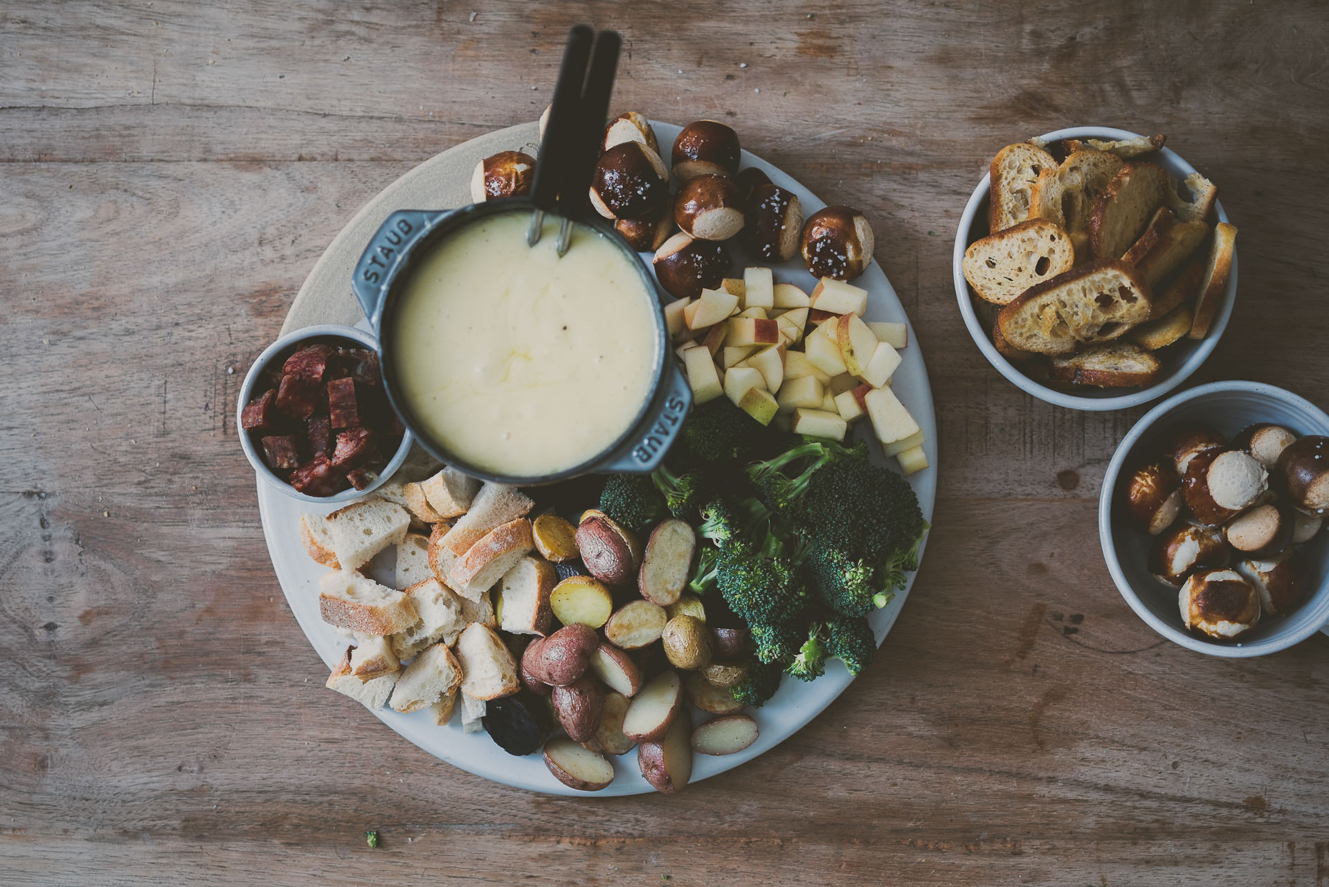 Twist on Classic Swiss Fondue | bettysliu.com