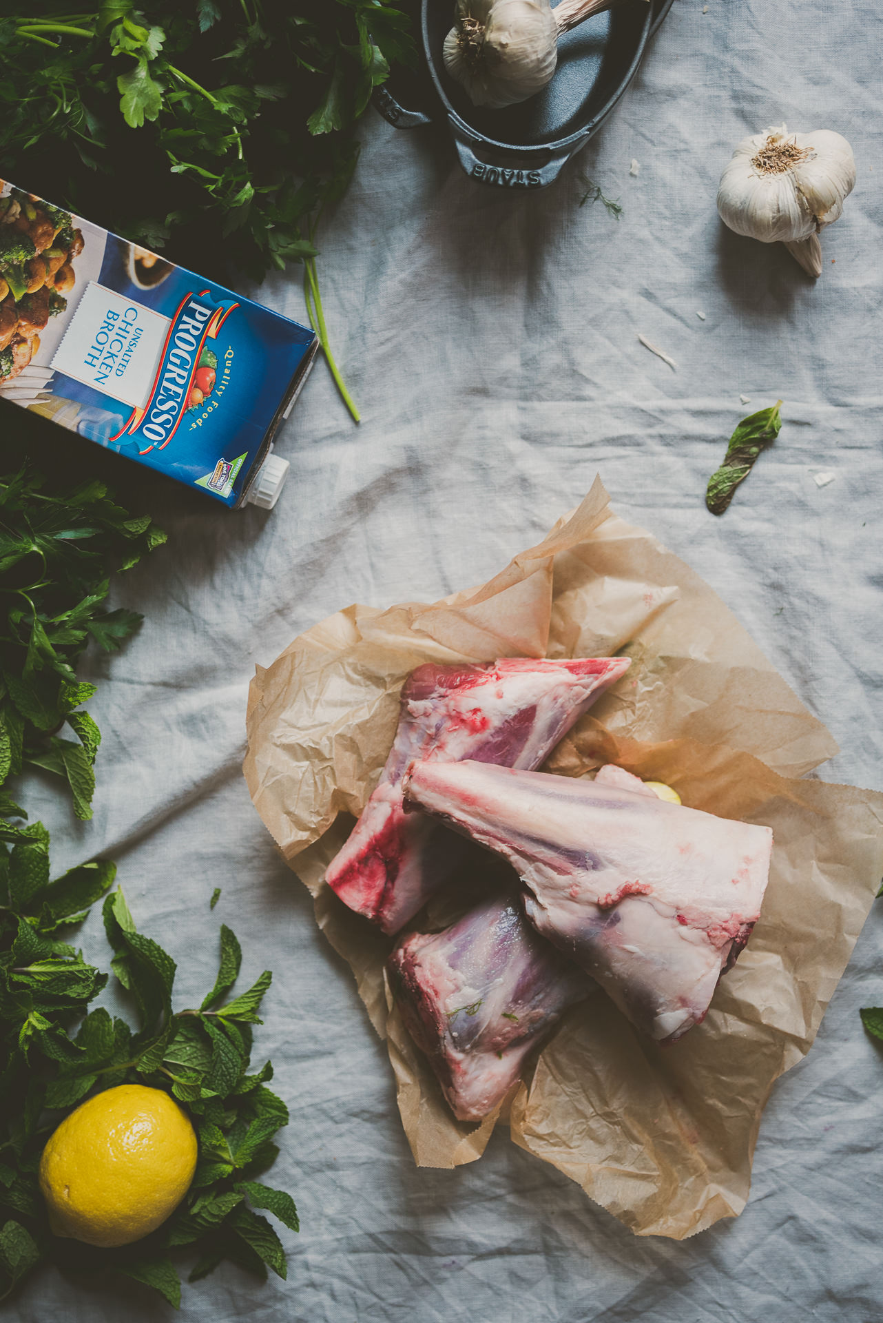 Lamb Hand Pie Mint Parsley Pesto | bettysliu.com