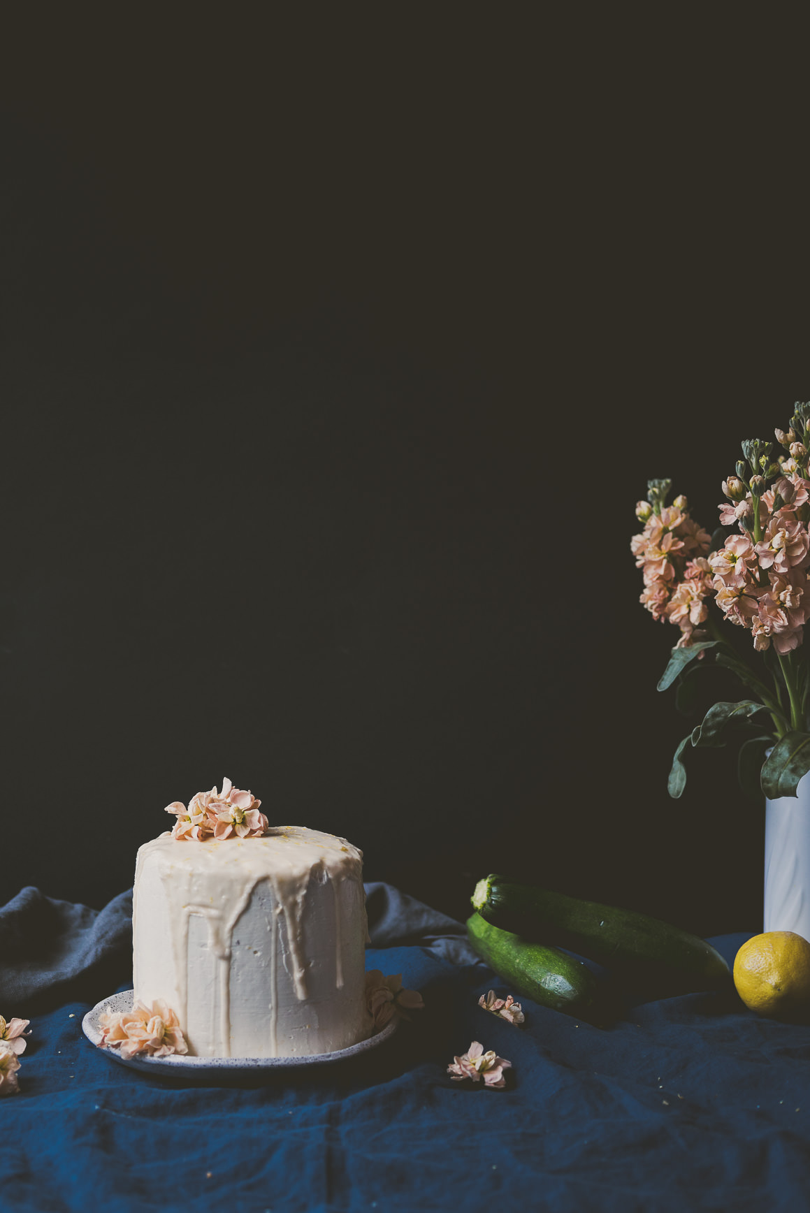 Zucchini Lemon Cake | bettysliu.com