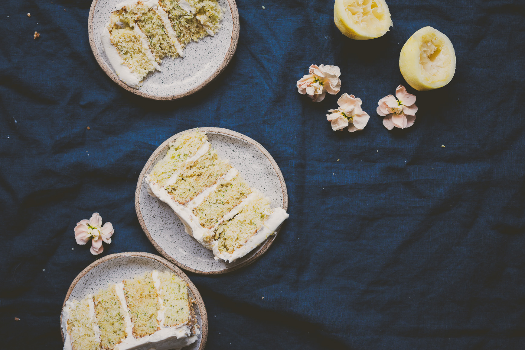 Zucchini Lemon Cake | bettysliu.com