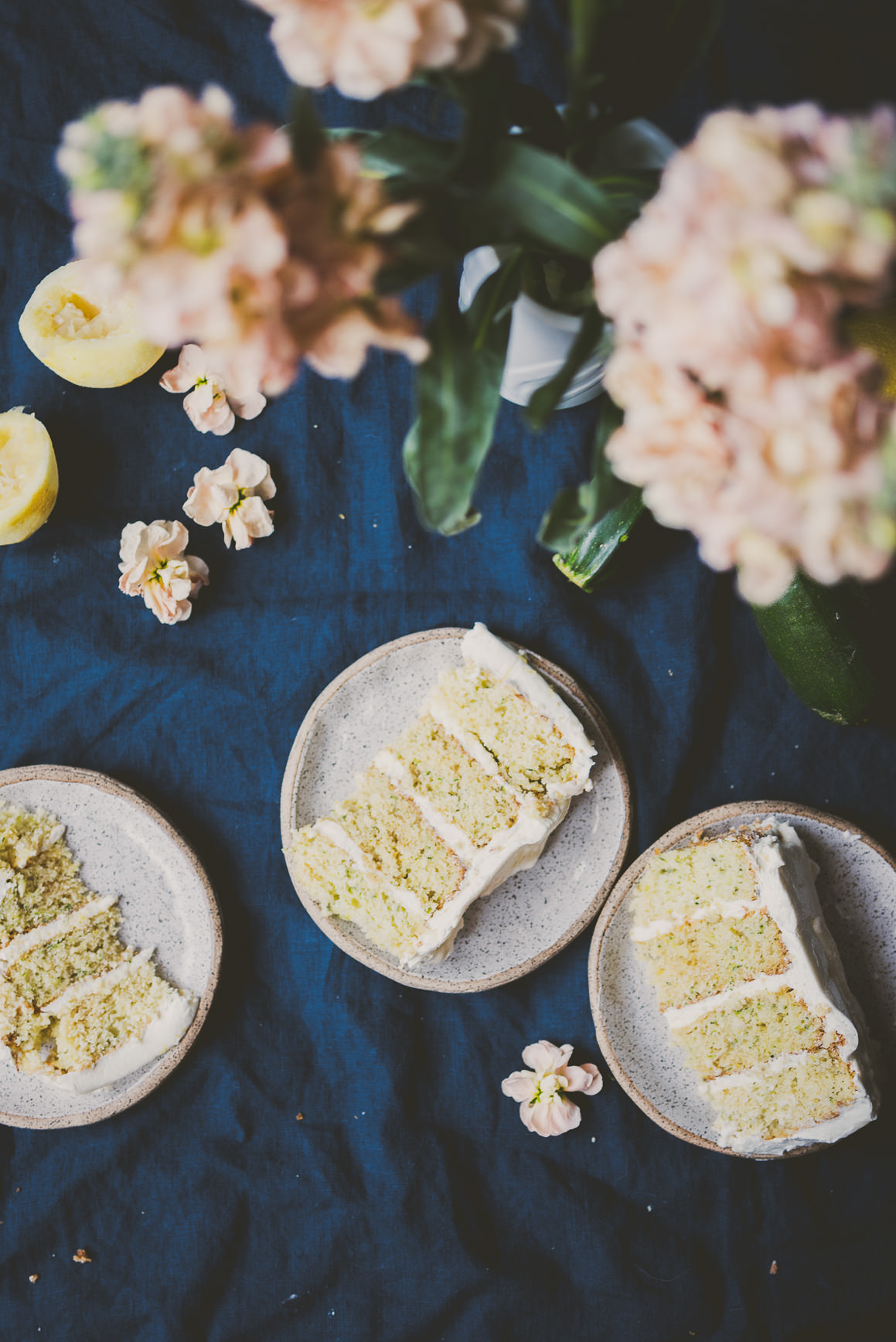 Zucchini Lemon Cake | bettysliu.com