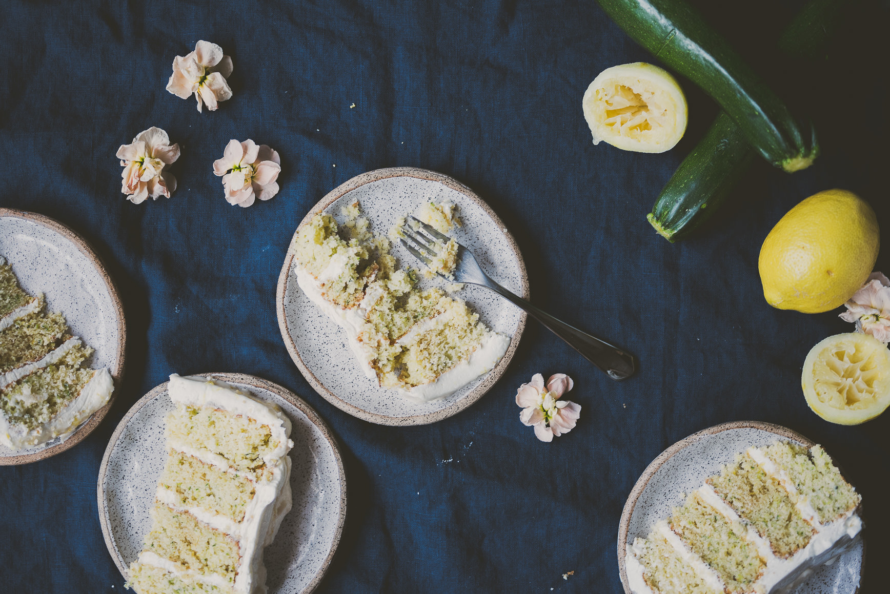 Zucchini Lemon Cake | bettysliu.com