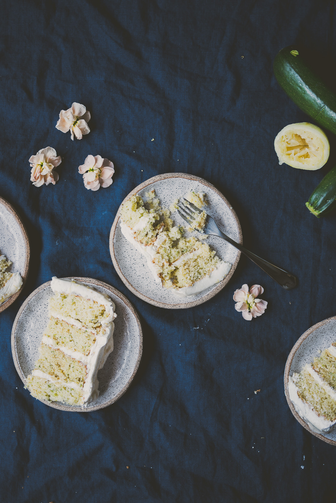 Zucchini Lemon Cake | bettysliu.com