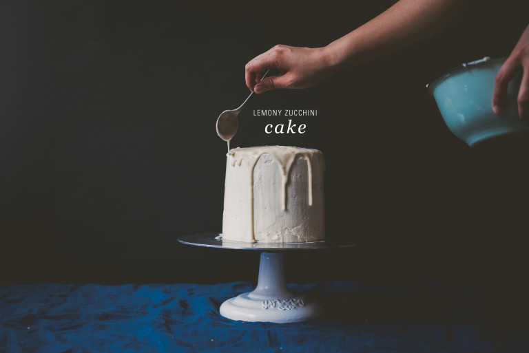 Zucchini Lemon Cake | bettysliu.com