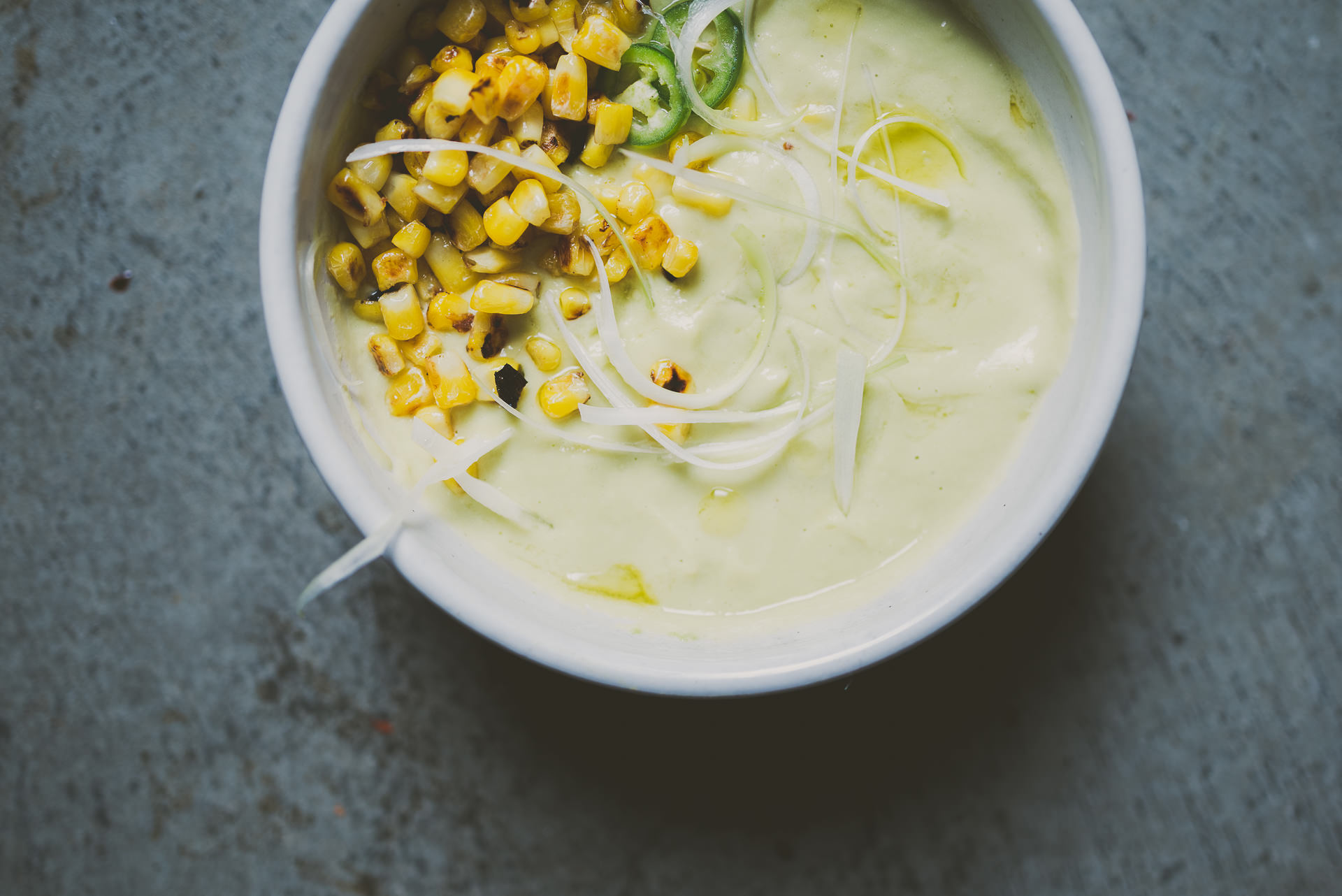 Mushroom Toast, Avocado Corn soup, Basil Shoestring Fries | bettysliu.com