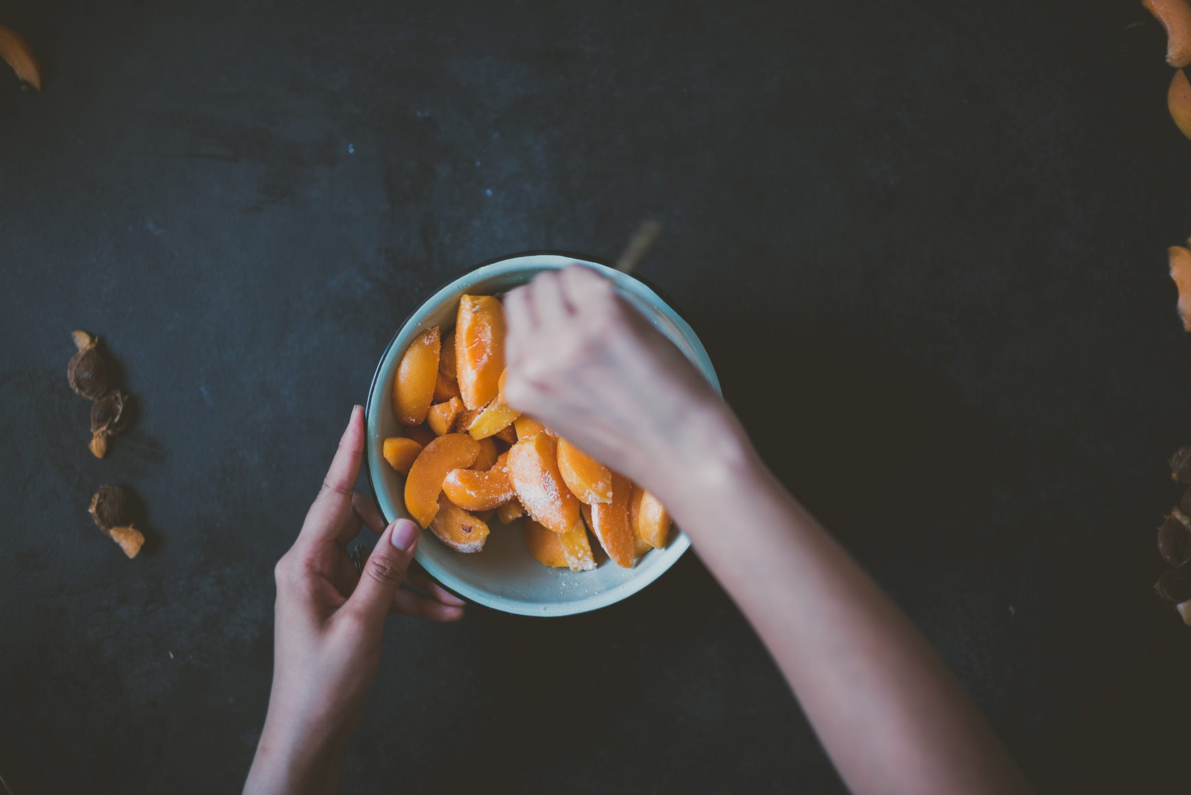 Apricot Pistachio Galette | bettysliu.com