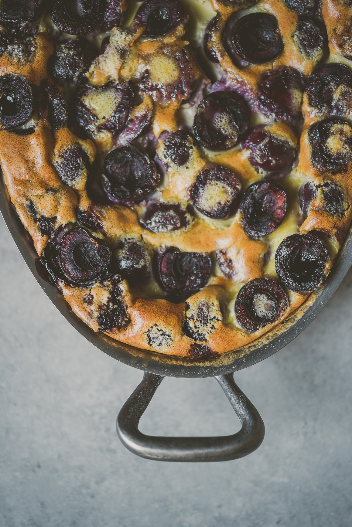 Cherry Clafoutis Crème Fraîche | bettysliu.com