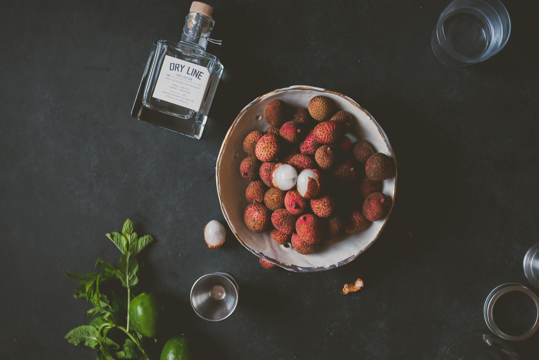 Fresh Lychee Cocktail Gin | Bettysliu.com