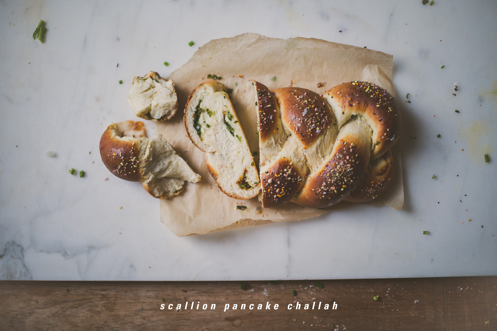 scallion pancake challah | bettysliu.com