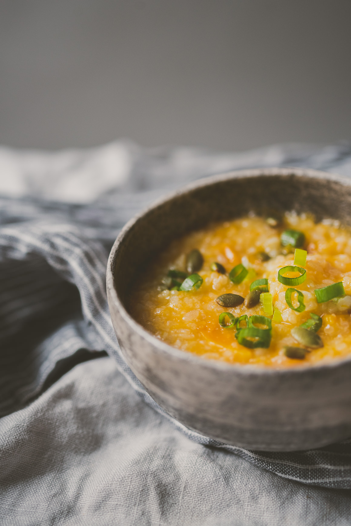 HONEYNUT SQUASH CONGEE | BETTYSLIU.COM