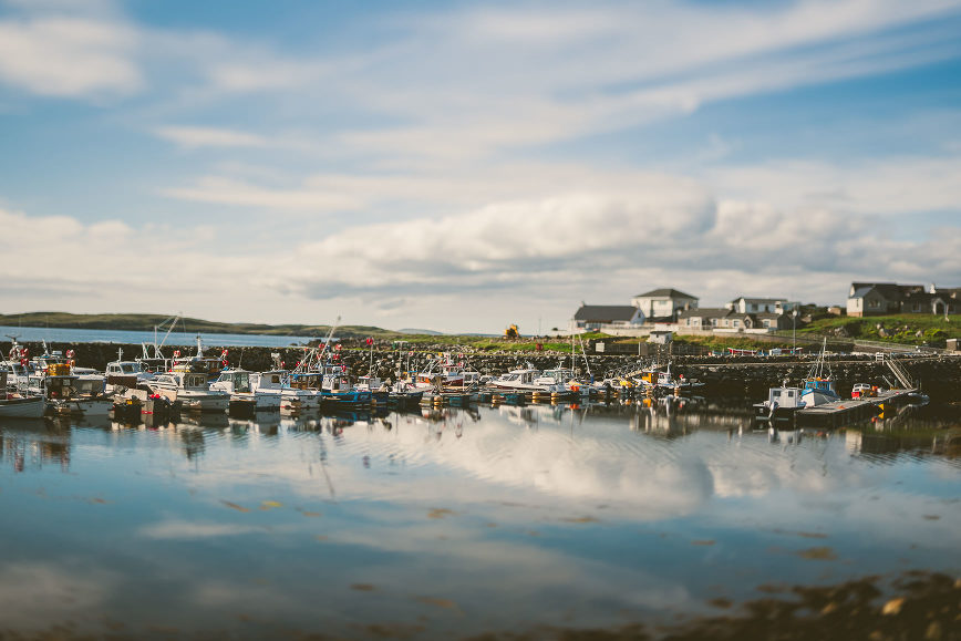Boats in Shetland Islands | bettysliu.com