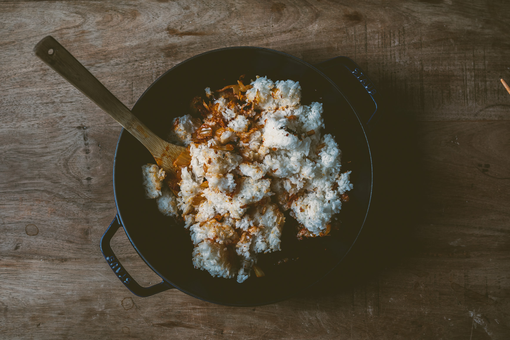 Kimchi Fried Rice Scallion Salad Turshen Small Victories | bettysliu.com