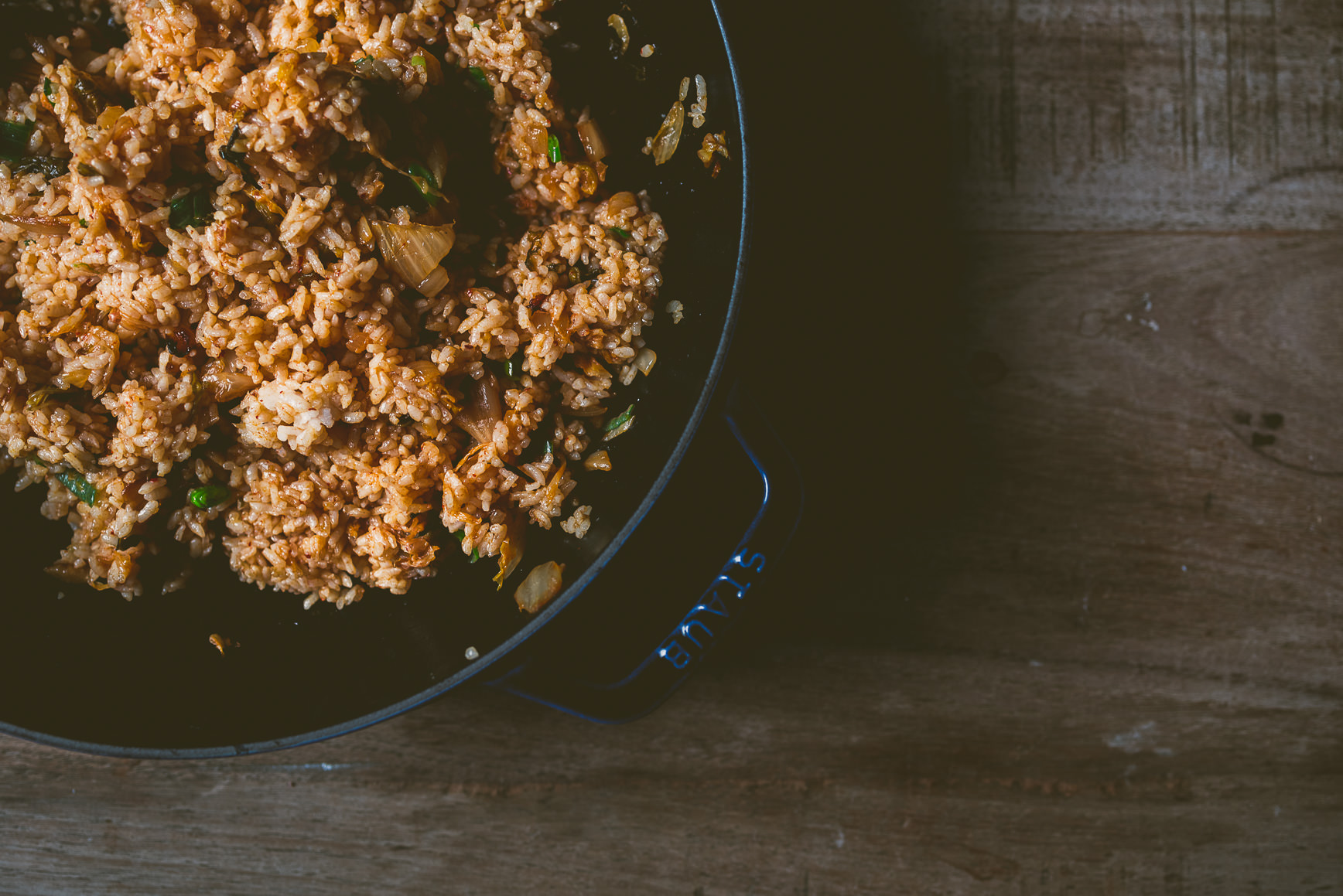 Kimchi Fried Rice Scallion Salad Turshen Small Victories | bettysliu.com