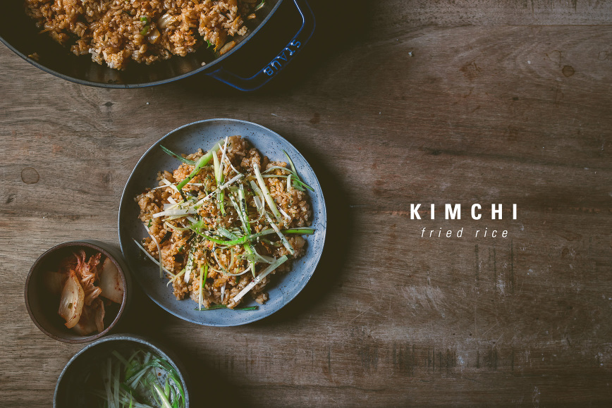 Kimchi Fried Rice Scallion Salad Turshen Small Victories | bettysliu.com