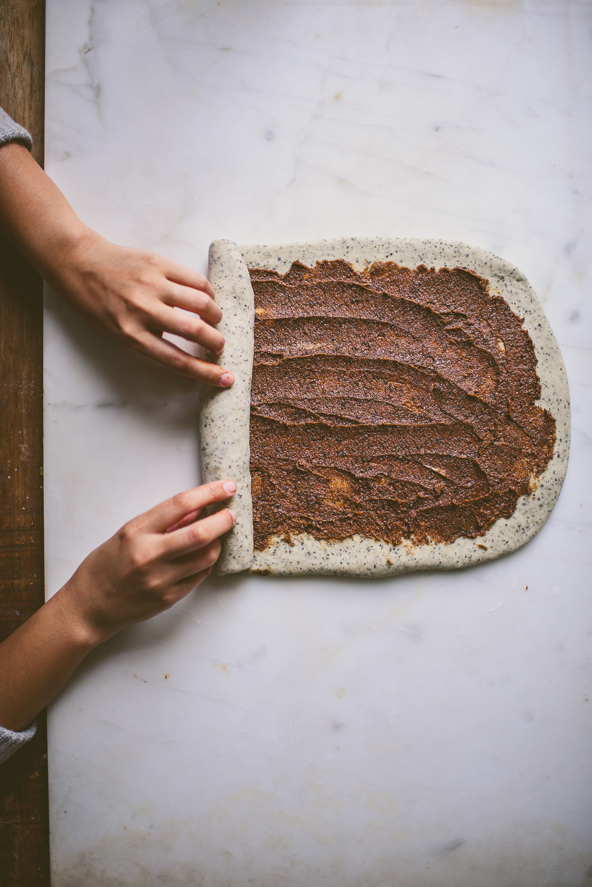 Black Sesame Tangzhong Milk Bread Babka | bettysliu.com