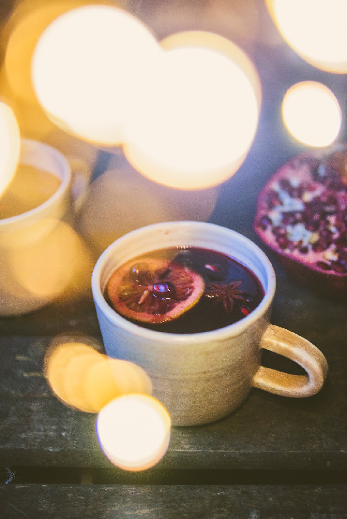 VANILLA POMEGRANATE MULLED WINE - JustineCelina