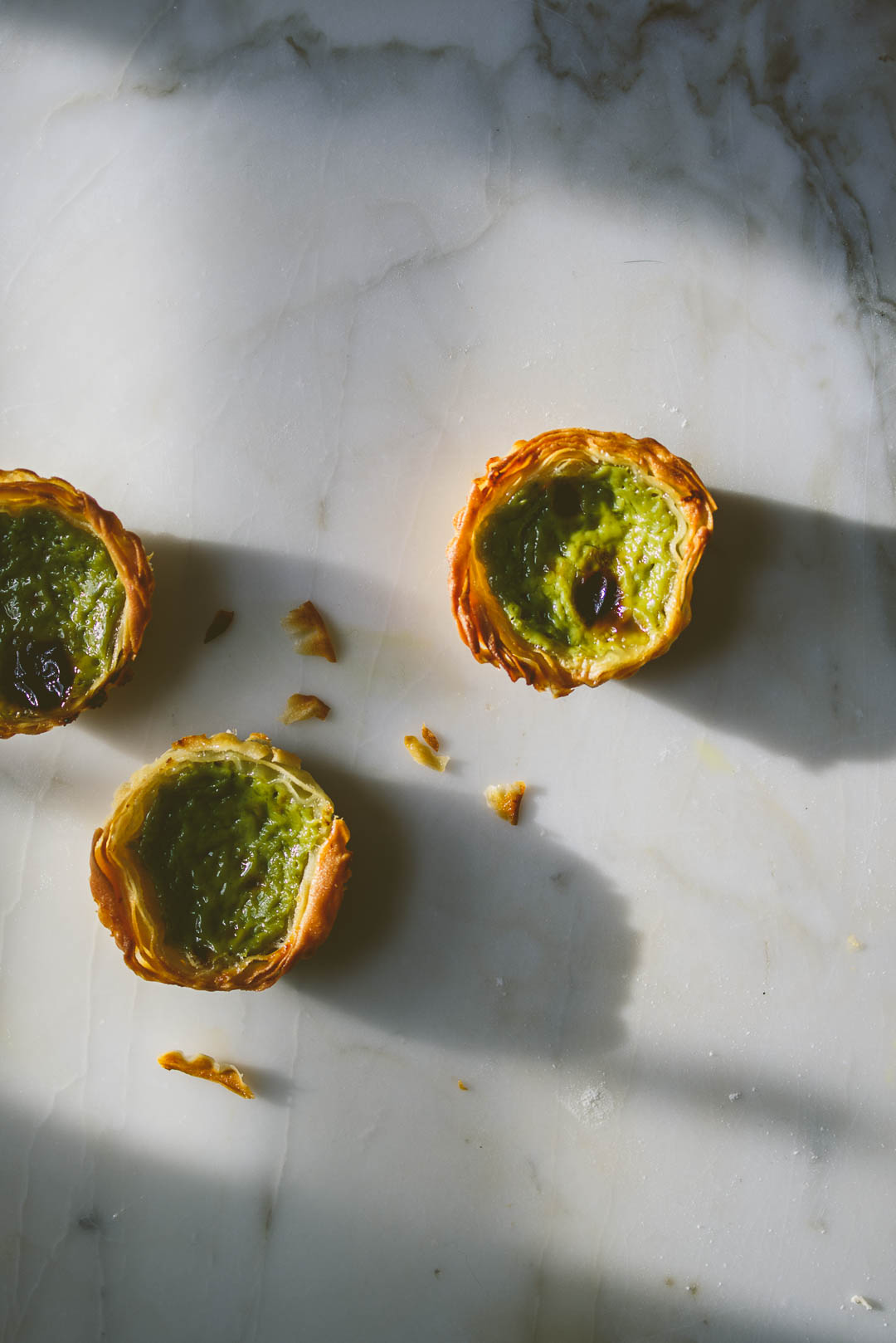 Matcha Portuguese Egg Tarts | bettysliu.com