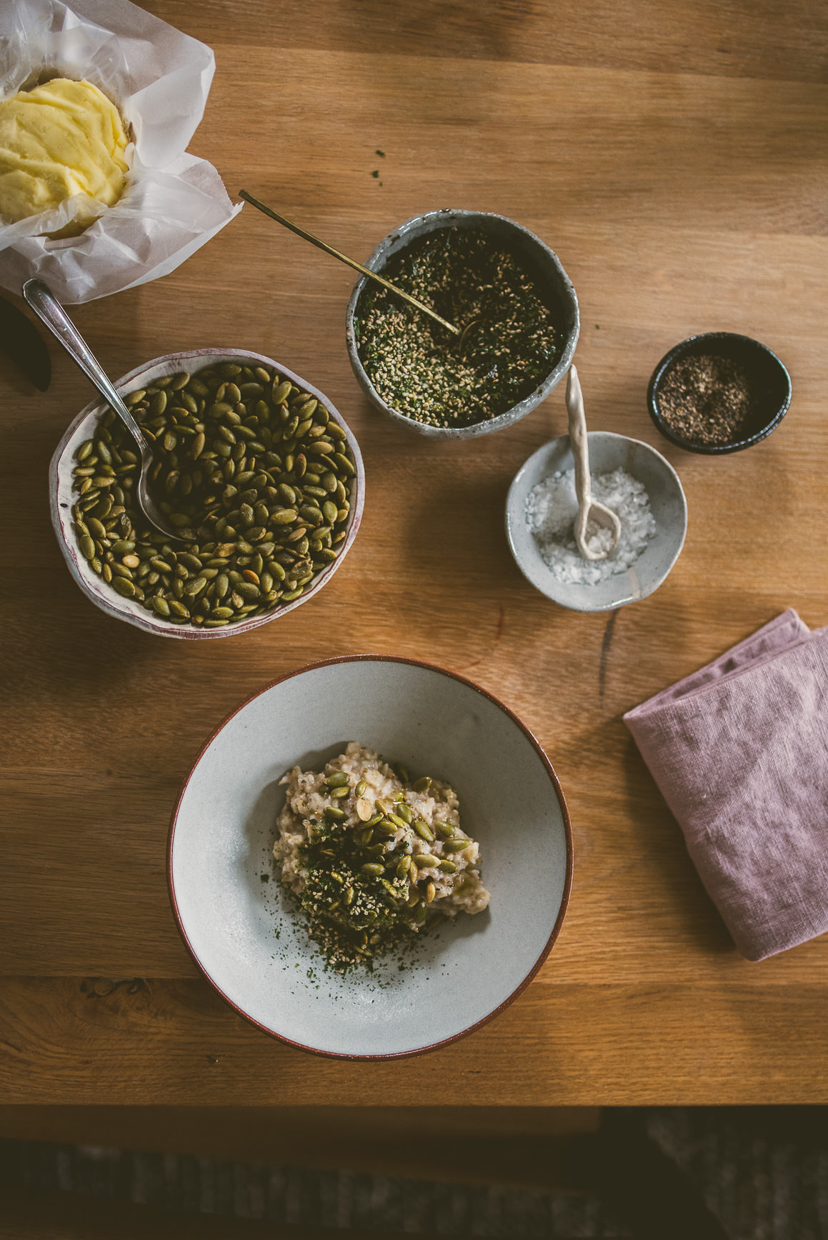 savory oatmeal