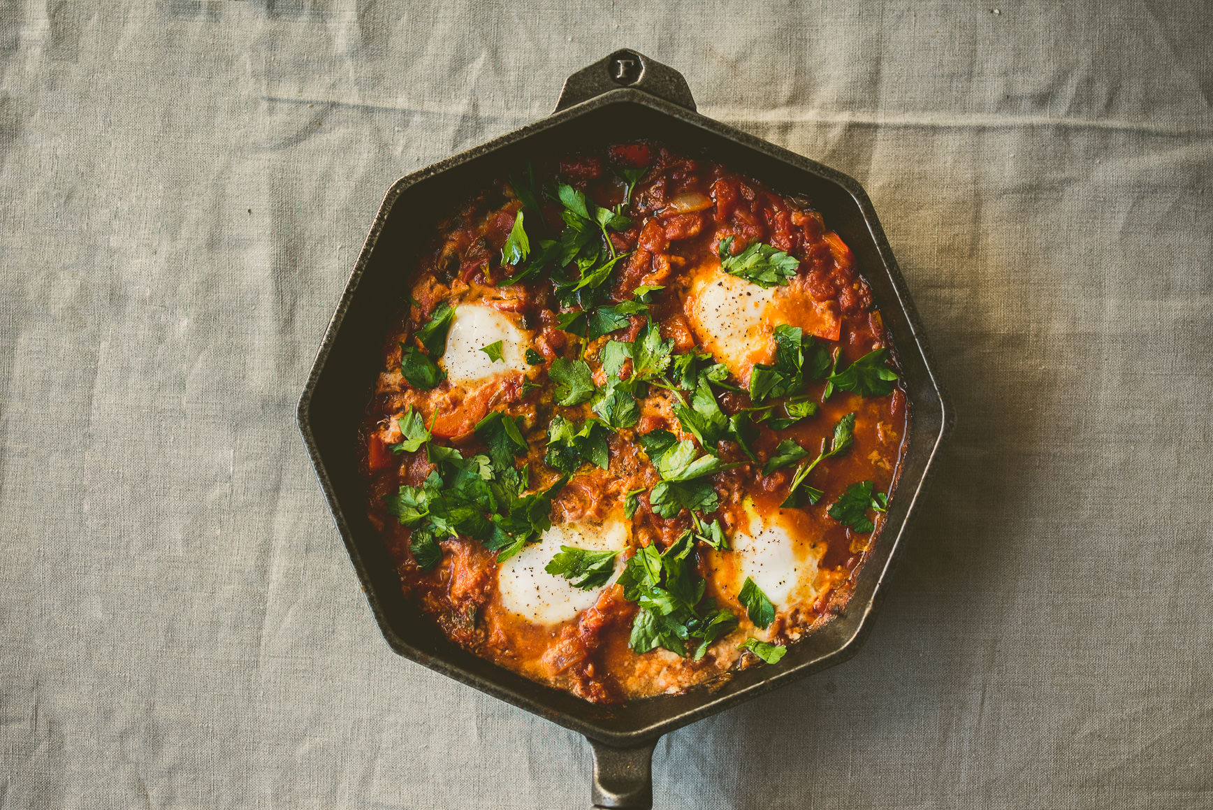 Spicy Sichuan Mouth-numbing Shakshuka