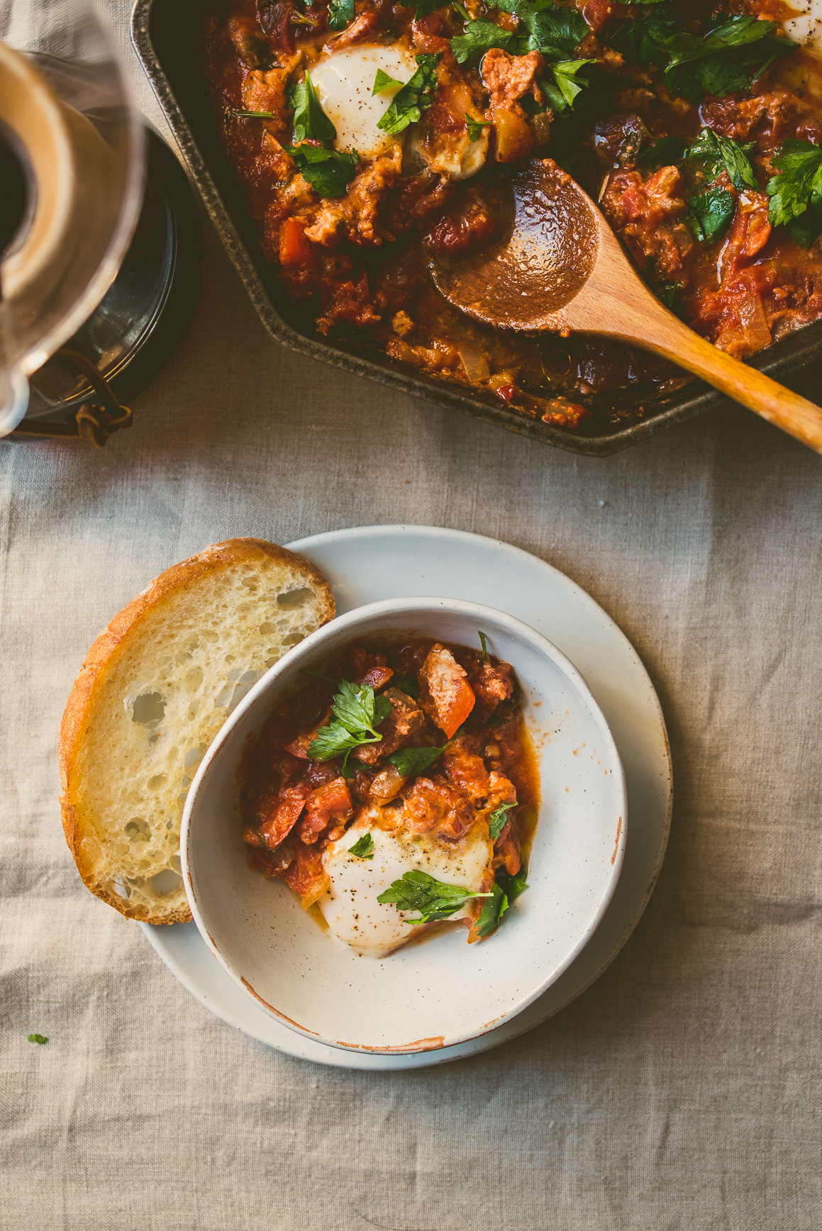 Spicy Sichuan Mouth-numbing Shakshuka