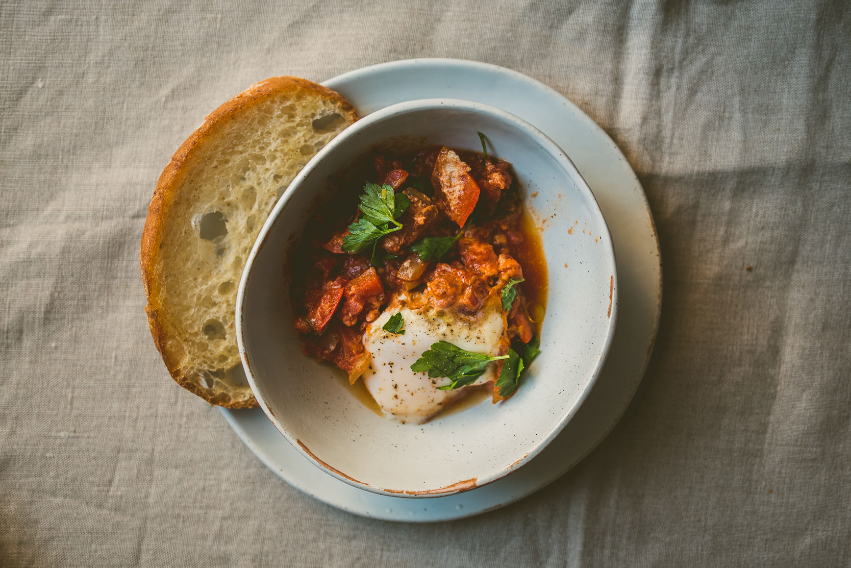 Spicy Sichuan Mouth-numbing Shakshuka