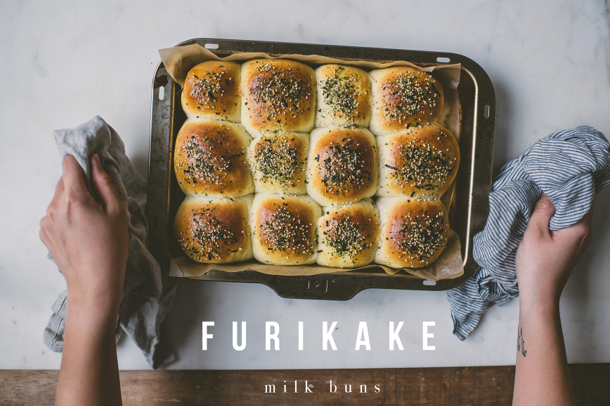 Furikake Milk Bread Buns | bettysliu.com