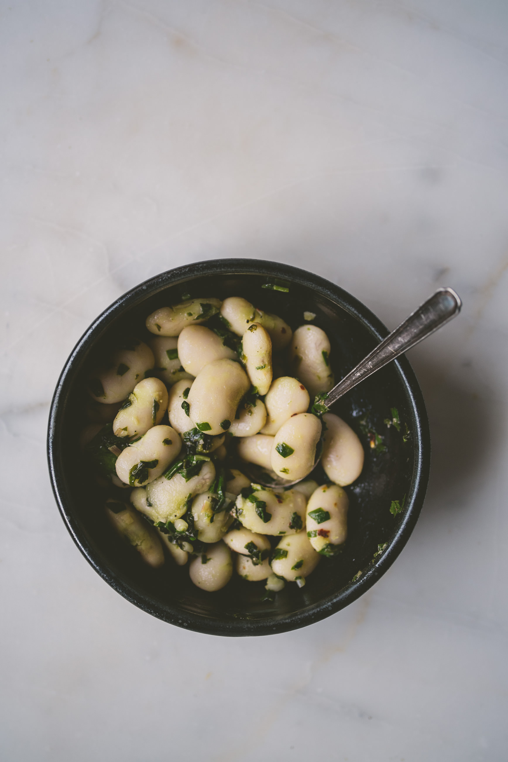 Giant Bean with Ramps | bettysliu.com